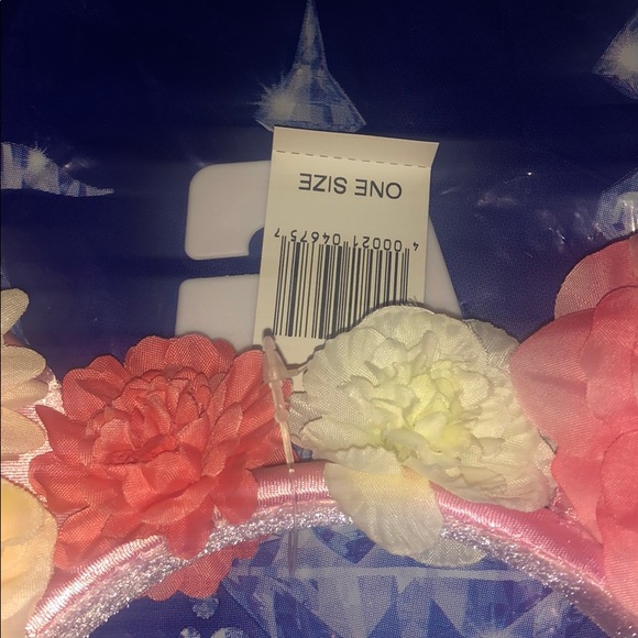 Authentic Disney Floral Minnie Ears Headband - Picture 4 of 8